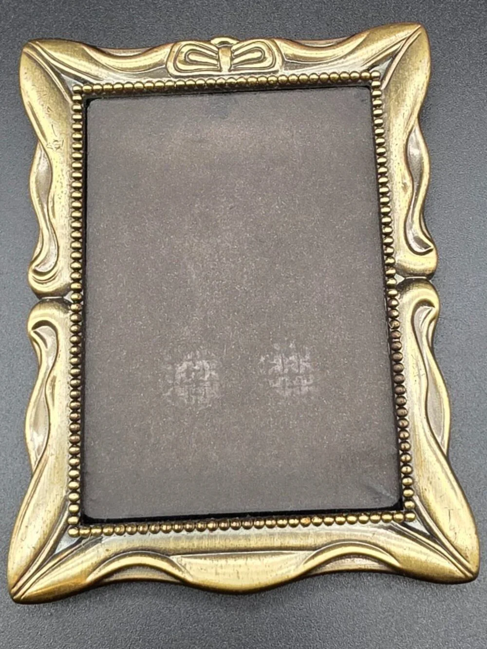 The Weston Gallery Solid Brass Photo Frame Gold Tone small